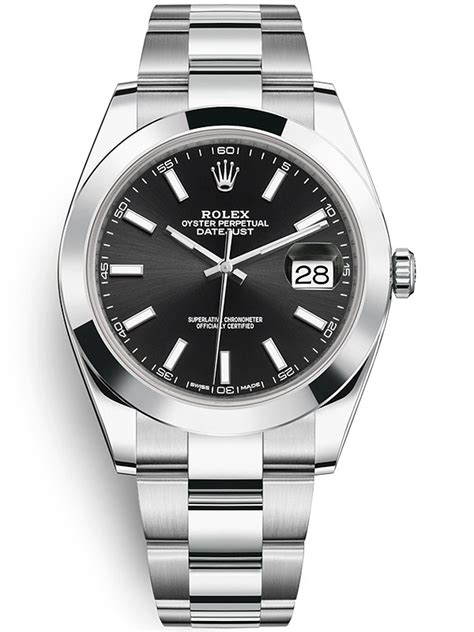 rolex oyster perpetual date just black|2023 datejust 41mm 126300.